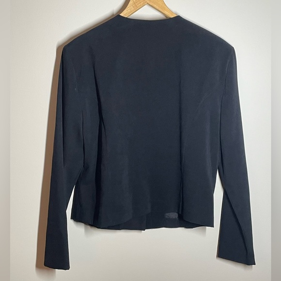 Lord & Taylor Petite Women’s Black Blazer Jacket Size 14P - Picture 2 of 6